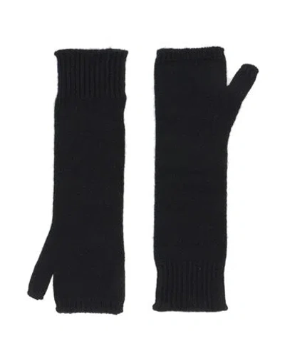 Be You By Geraldine Alasio Man Gloves Black Size Onesize Cashmere