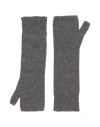 Be You By Geraldine Alasio Man Gloves Grey Size Onesize Cashmere In Gray