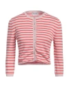 Be You By Geraldine Alasio Woman Cardigan Antique Rose Size M Cotton, Cashmere In Pink