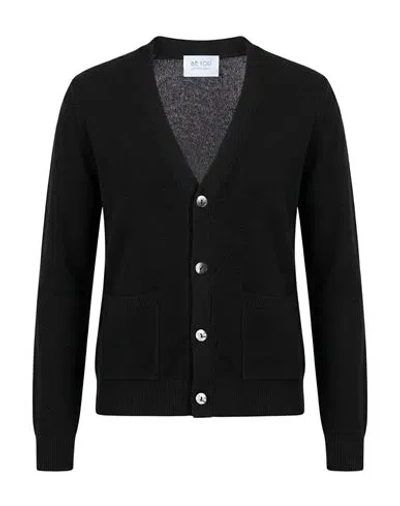 Be You By Geraldine Alasio Woman Cardigan Black Size M Cashmere