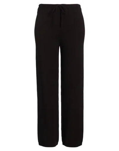 Be You By Geraldine Alasio Woman Pants Dark Brown Size S Cashmere
