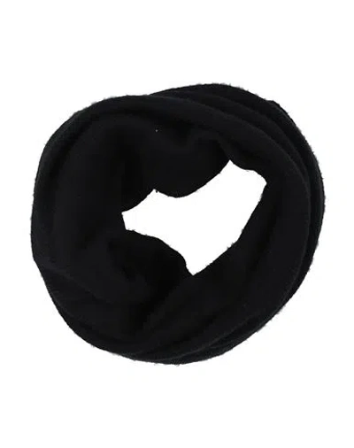 Be You By Geraldine Alasio Woman Scarf Black Size - Cashmere