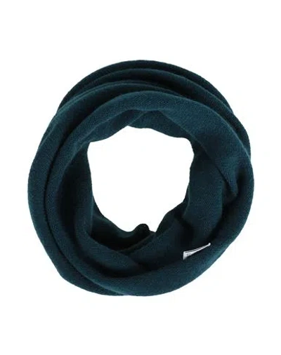 Be You By Geraldine Alasio Woman Scarf Deep Teal Size - Cashmere In Green