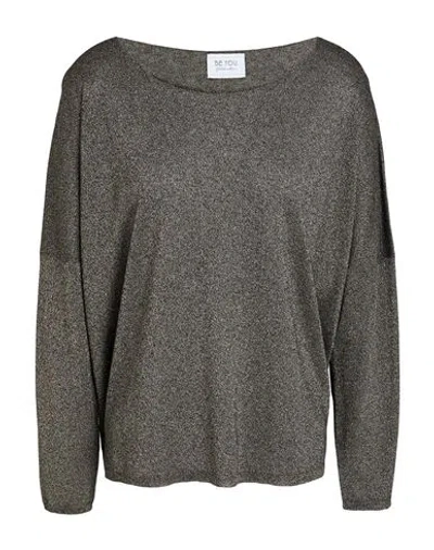 Be You By Geraldine Alasio Woman Sweater Black Size M Viscose, Polyamide, Polyester