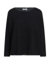 Be You By Geraldine Alasio Woman Sweater Black Size Xl Cashmere In Black