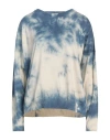 Be You By Geraldine Alasio Woman Sweater Blue Size S Cotton, Cashmere, Silk