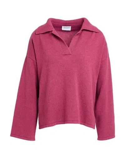 Be You By Geraldine Alasio Woman Sweater Mauve Size M Cashmere In Purple