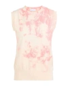 Be You By Geraldine Alasio Woman Sweater Salmon Pink Size M Cotton, Cashmere, Silk
