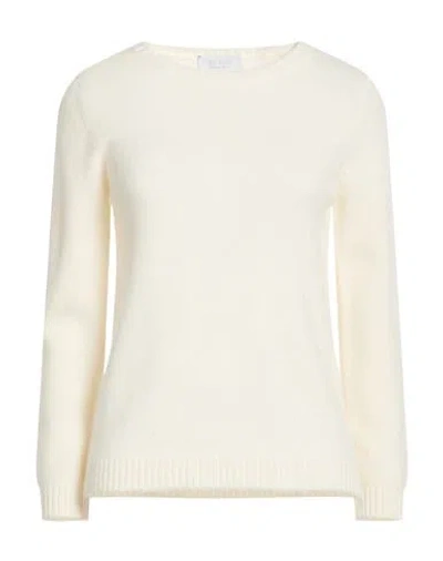 Be You By Geraldine Alasio Woman Sweater White Size L Cashmere