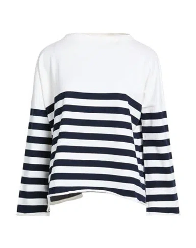 Be You By Geraldine Alasio Woman Sweater White Size S Cotton, Cashmere