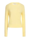 Be You By Geraldine Alasio Woman Sweater Yellow Size S Cashmere