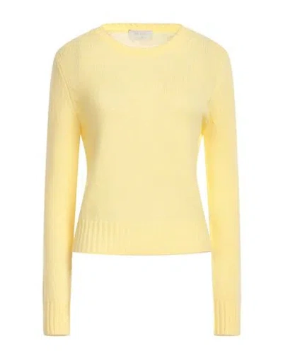 Be You By Geraldine Alasio Woman Sweater Yellow Size S Cashmere