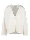 Be You Cashmere Cardigan In White
