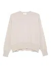 Be You Cashmere Overszied Sweater In Neutral
