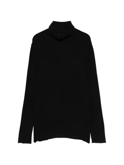 Be You Cashmere Roll-neck Sweater In Black