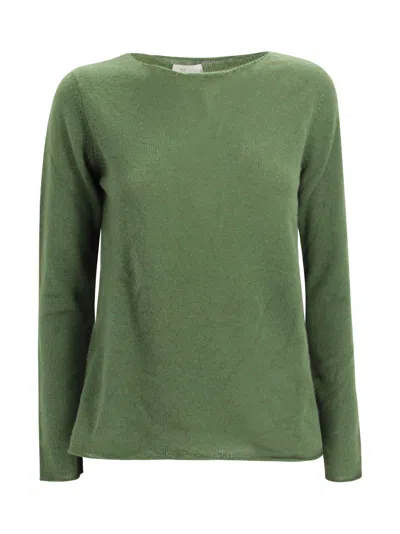 Be You Cashmere Sweater In Green