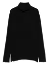 Be You Cashmere Turtle-neck Sweater In Black