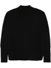 Be You Cashmere Turtle-neck Sweater In Black