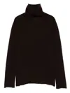 Be You Cashmere Turtle-neck Sweater In Brown