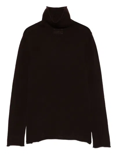 Be You Cashmere Turtle-neck Sweater In Brown
