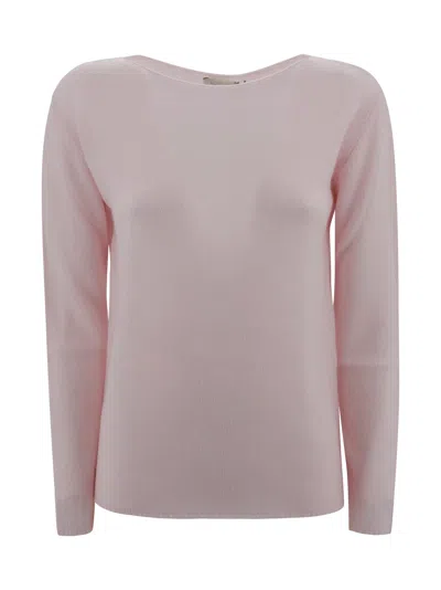 Be You Cloud Cashmere Crew-neck Jumper In Pink
