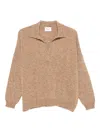 Be You Collared Sweater In Neutral