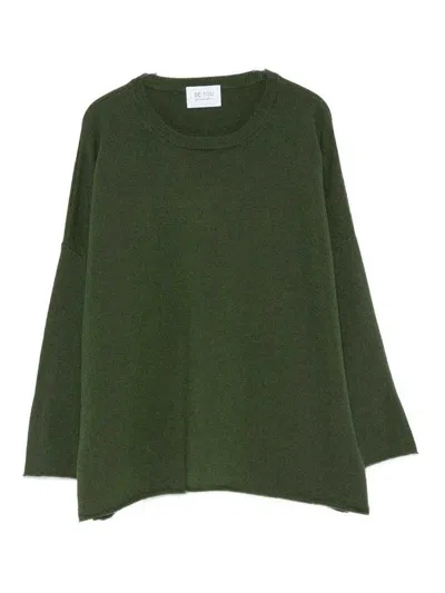 Be You Crew Neck Sweater In Green