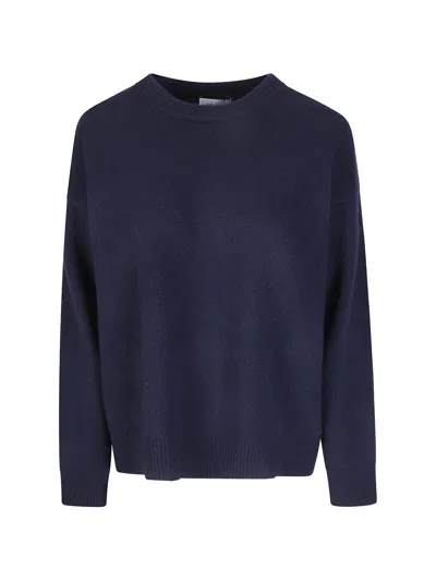 Be You Crewneck Cashmere Sweater In Blue