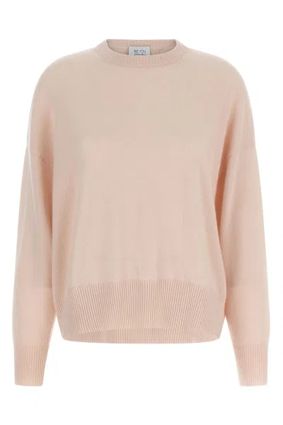Be You Crewneck Sweater In Pink