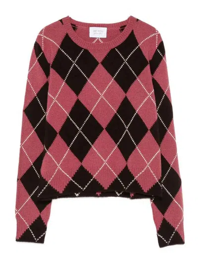 Be You Diamond Sweater In Nude & Neutrals