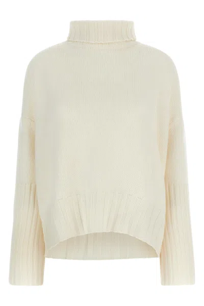 Be You Flared Sleeve Sweater In White