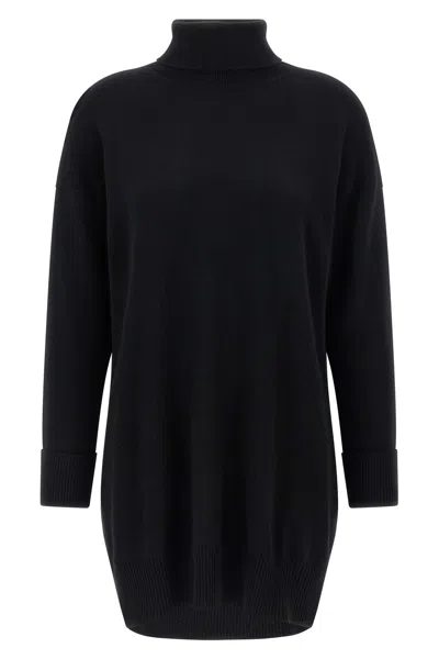 Be You High Neck Dress In Black