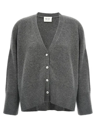 Be You 'lady 38' Cardigan In Gray