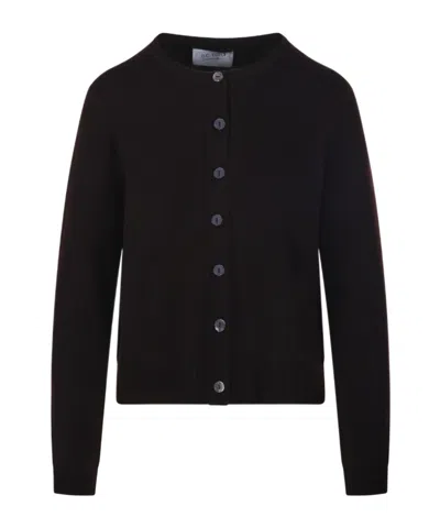 Be You Long-sleeved Knitted Cardigan In Black