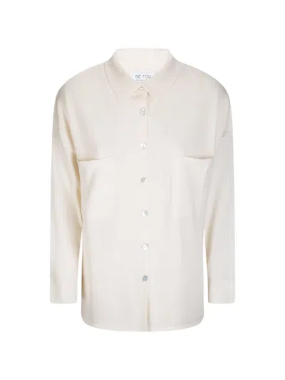 Be You Button-up Pocket Cardigan In White