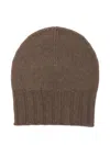 Be You Ribbed Hat In Brown