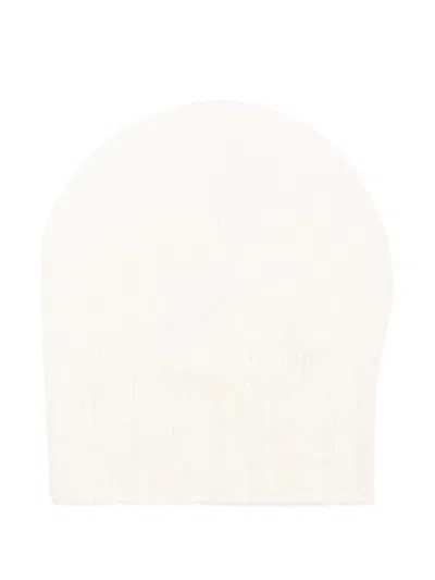 Be You Ribbed Hat In White