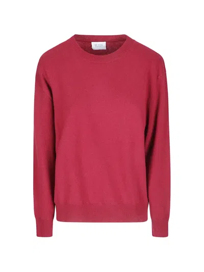 Be You Round-neck Sweater In Red
