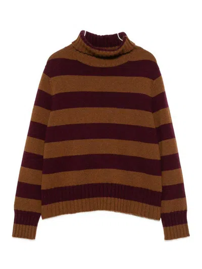 Be You Suéter Con Cuello Alto - Marrón In Brown