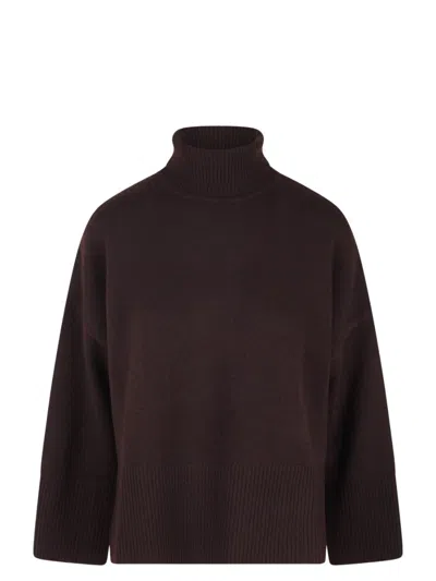 Be You Turtle Neck Sweater In Brown