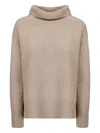 Be You Turtleneck Sweater In Neutral