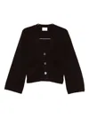 Be You V-neck Cardigan In Brown