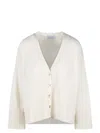 Be You Cashmere Cardigan In White