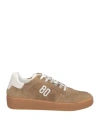 Be980 Man Sneakers Beige Size 9 Leather