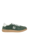 Be980 Woman Sneakers Dark Green Size 6 Leather
