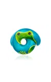 Bea Bongiasca 925 Silver Tree Frog Tarallo Ring