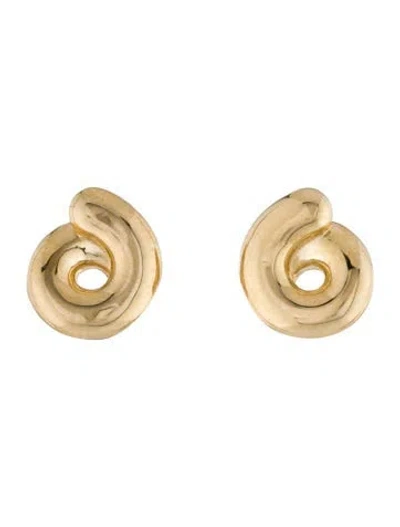 Pre-owned Bea Bongiasca 9k Tarallo Earrings In Multi