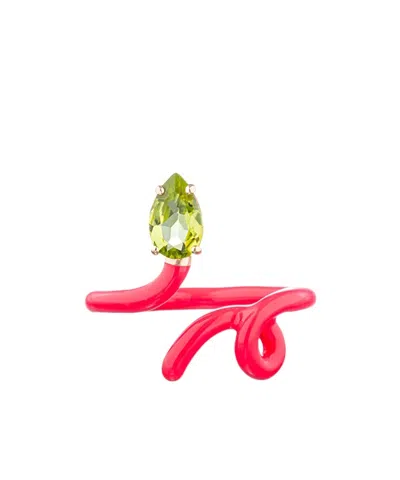 Bea Bongiasca Baby Vine Ring In Pink
