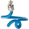 Bea Bongiasca Baby Vine Tendril Ring In Blue