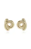 Bea Bongiasca Large Tarallo 9k Yellow Gold Earrings